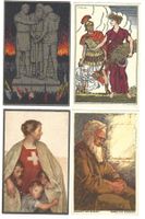 Bundesfeierkarte Postkarte 1915 1916 1917 1923