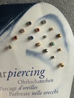 16 Ohrenstecker (diverse Farben)