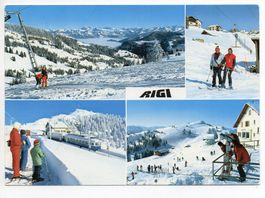 RIGI-Staffel mit Arth-Rigi-Bahn und Rotstock-Skilift