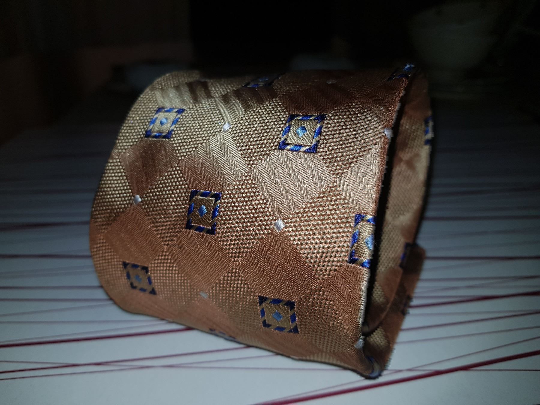 Cravatte: Cravate en soie / Seiden Krawatte    CANALI – Usato da Cossonay-ville venduto da Super-Price-Quality 7