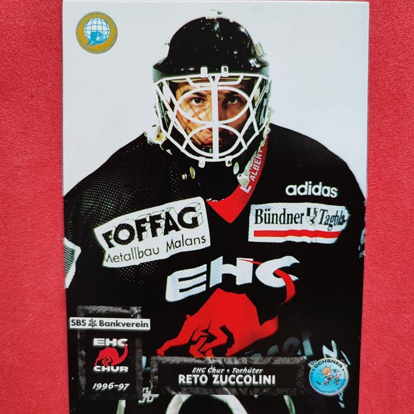Carte collezionabili: Reto Zuccolini - EHC CHUR - 1996/97 – Usato da Dübendorf venduto da kb86_MOVIE