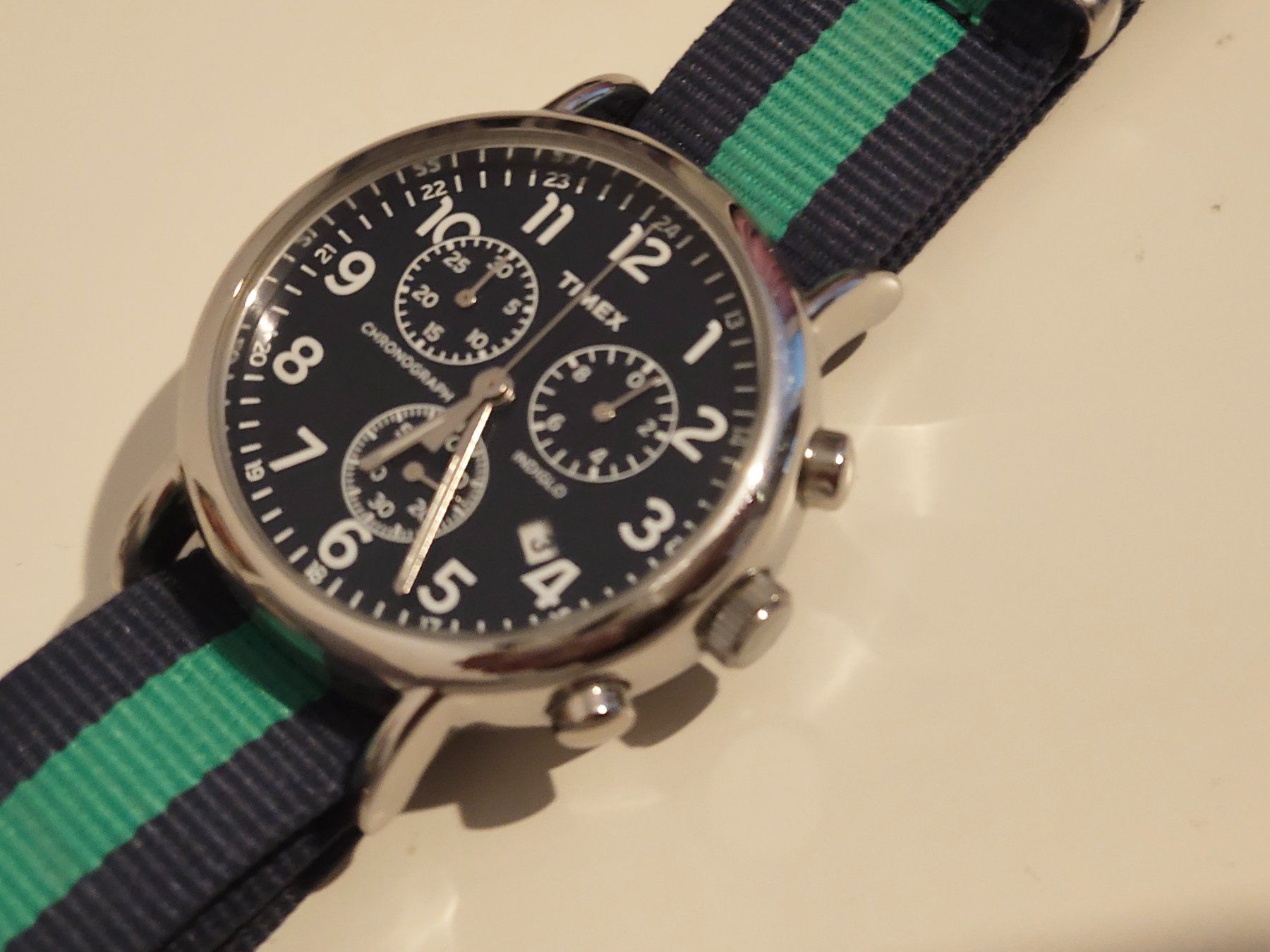 Timex Uhren: Timex Men's Weekender Chronograph 40mm Watch – Gebraucht aus Sion von Mizzaa 5