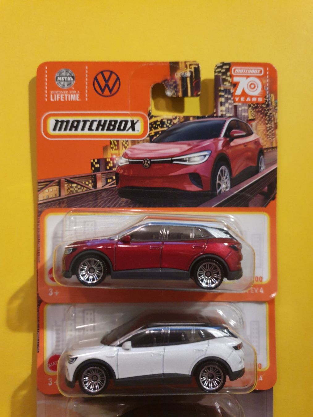 Matchbox Modellautos: 3 x Matchbox VOLKSWAGEN ID.4 – Neu und originalverpackt aus Oftringen von Rotor 3