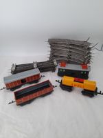 Lot trains miniature, locomotive, wagon Shell, 2 marchandise