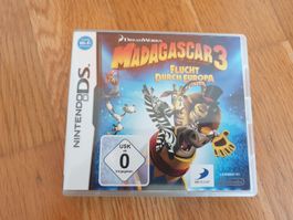 Madagascar 3 -Flucht durch Europa - Nintendo DS Spiel