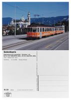 Solothurn Rötibrücke St.Ursen Kathedrale Bahn ASm Be 4/4 102