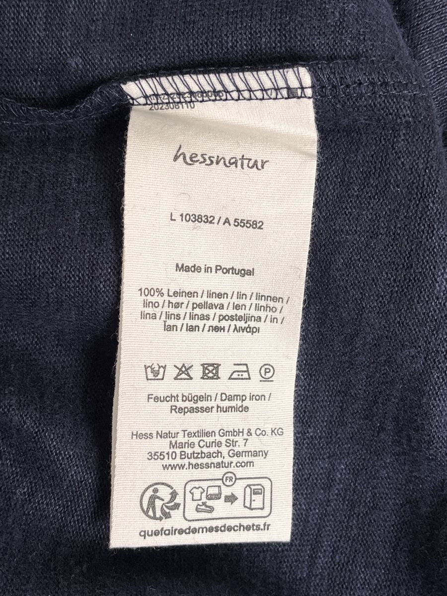 Hessnatur Vestiti: Leinenkleid dunkelblau hessnatur / M – Nuovo (secondo la descrizione) da Weesen venduto da Engadinerin 7