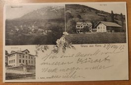SELTEN! Gruss aus Rans (Sevelen) um 1910