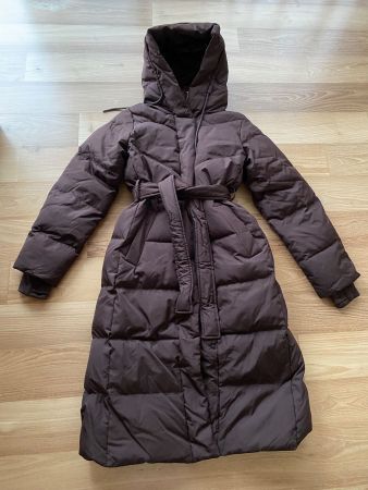 Wintermantel, Strandivarius, Gr. XS, braun - NEU