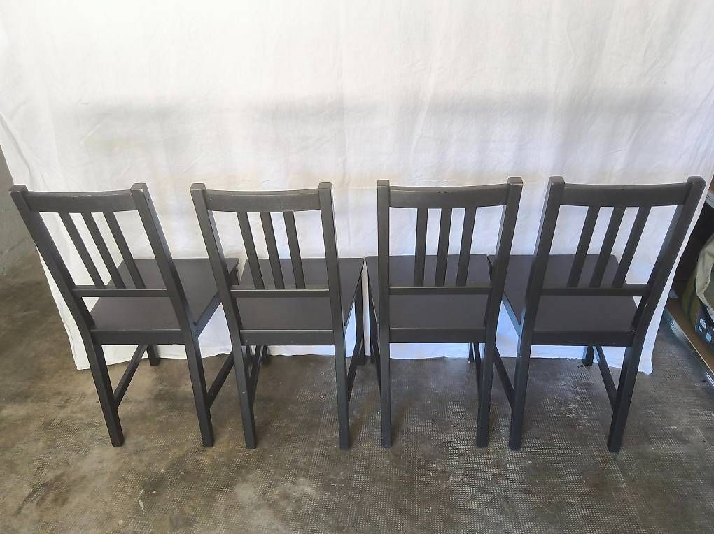 Chaises: 4 chaises IKEA STEFAN noires – D'occasion à Lausanne par ber_qk5j 3