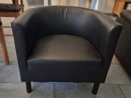 Kunstledersessel Ikea