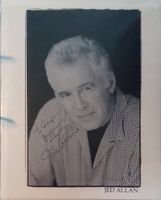 Jed Allan 1935-2019 Autogramm signiert Foto 20x25cm