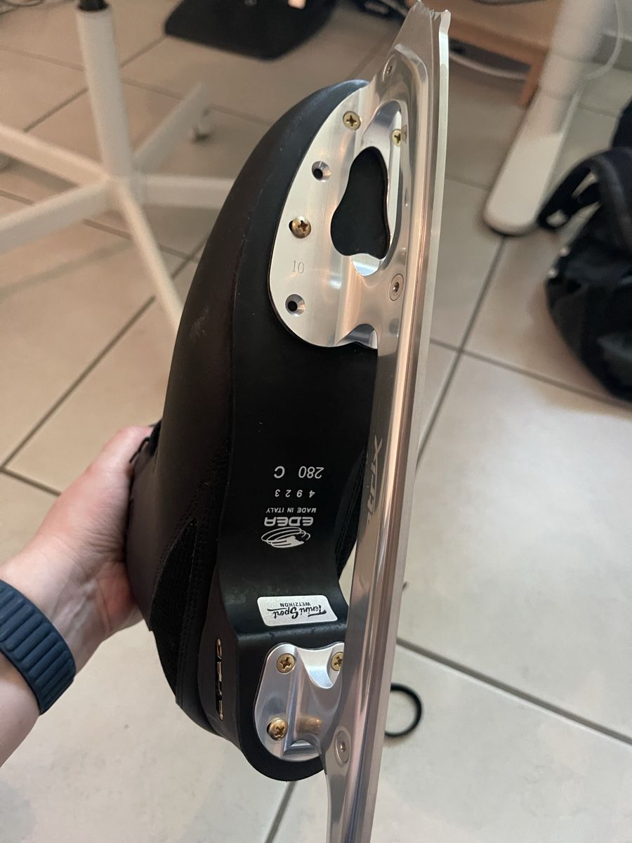 Edea Pattini da ghiaccio: Edea Ice Fly 280 C, Matrix Suprime 10 blades – Usato da Oberlunkhofen venduto da Raspberry 1