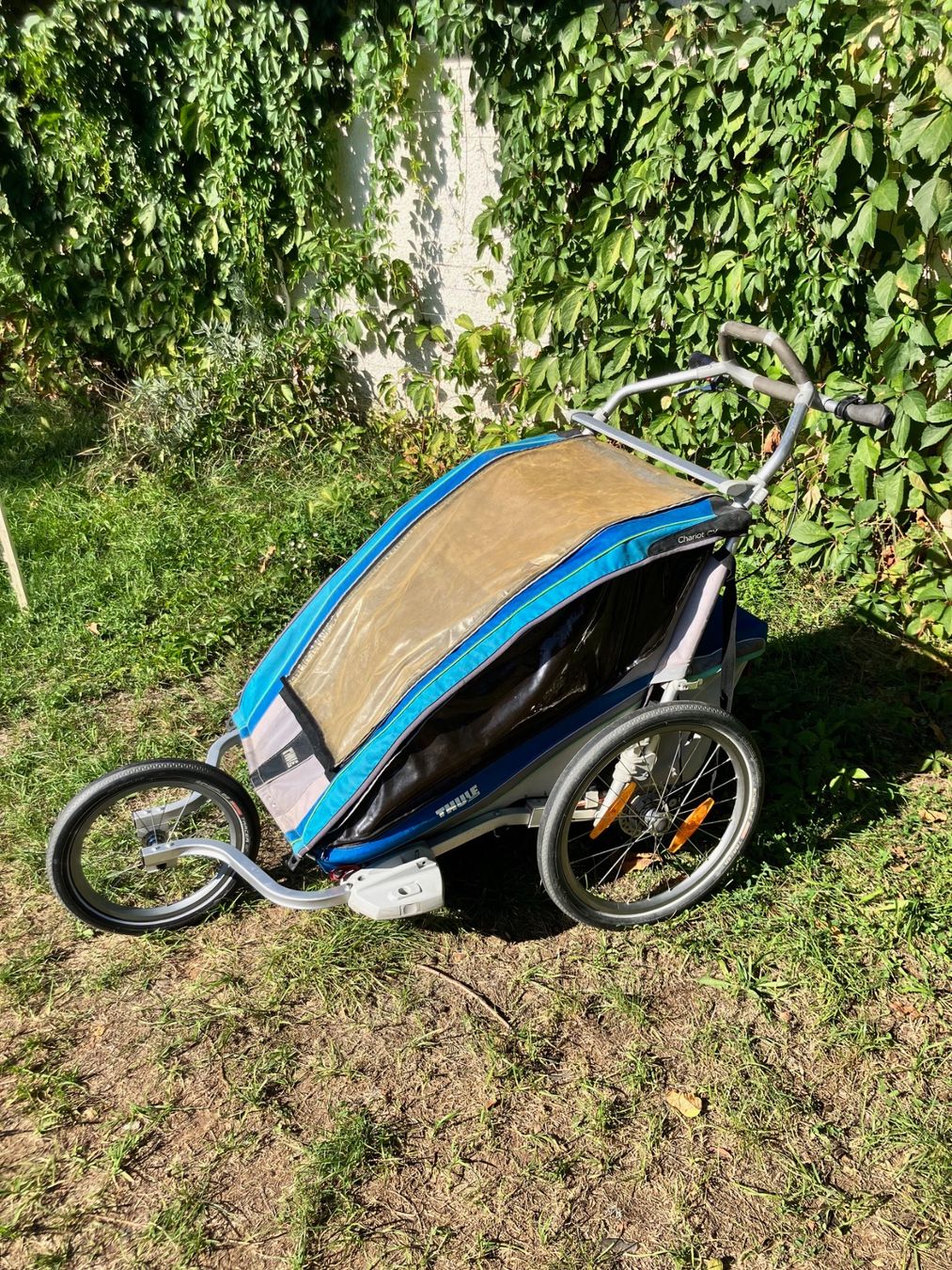 Thule Rimorchi: Thulé Chariot CX2 avec ski – Usato da Cartigny venduto da dremmwel 5