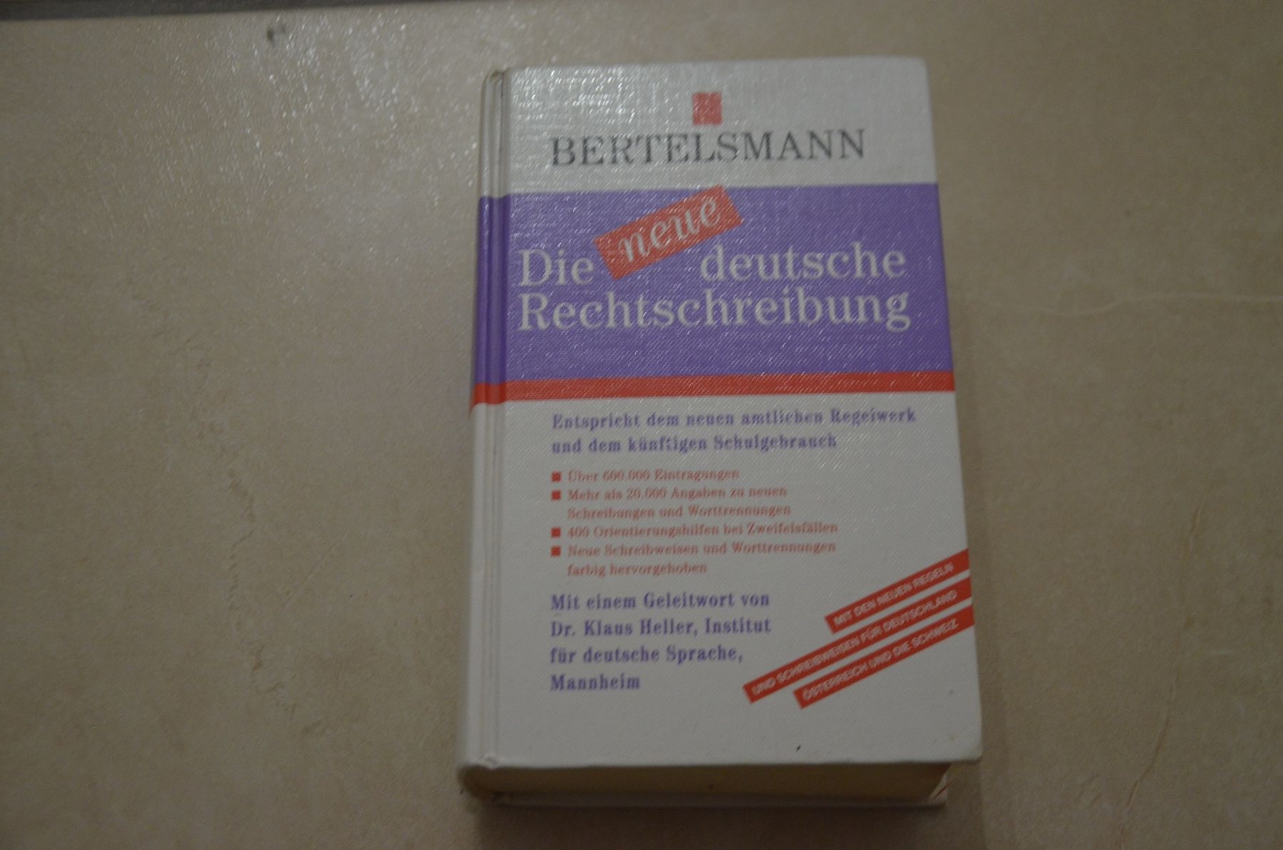 Libri: RESCHTSCHREIBUNG DEUTSCH BUCH – Usato da Chiasso venduto da Dolly015