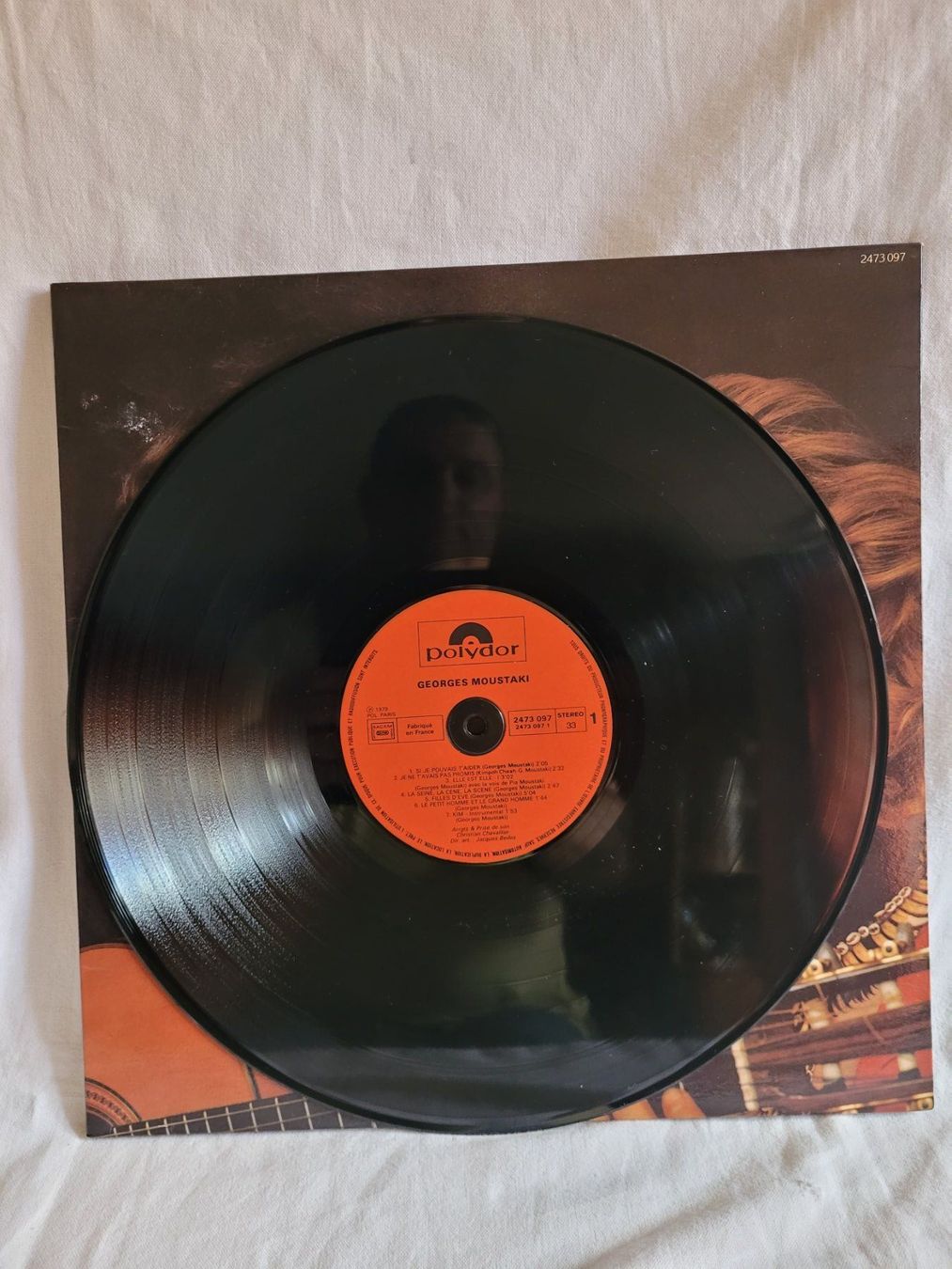 Dischi in vinile: Disque vinyle Georges Moustaki 33T – Usato da la Chaux-de-Fonds venduto da Lampe 2