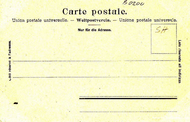 Cartoline postali: Schaffhausn - Mohrenbrunnen + c1900 – Usato da Emmenbrücke venduto da teestube 1