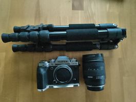 Fujifilm X-T5 mit Tamron 11-20mm/2.8 incl. Reisestativ