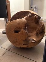 Massive Wurzelholz-Kugel – Ø 50 cm – ca. 40 kg – Unikat