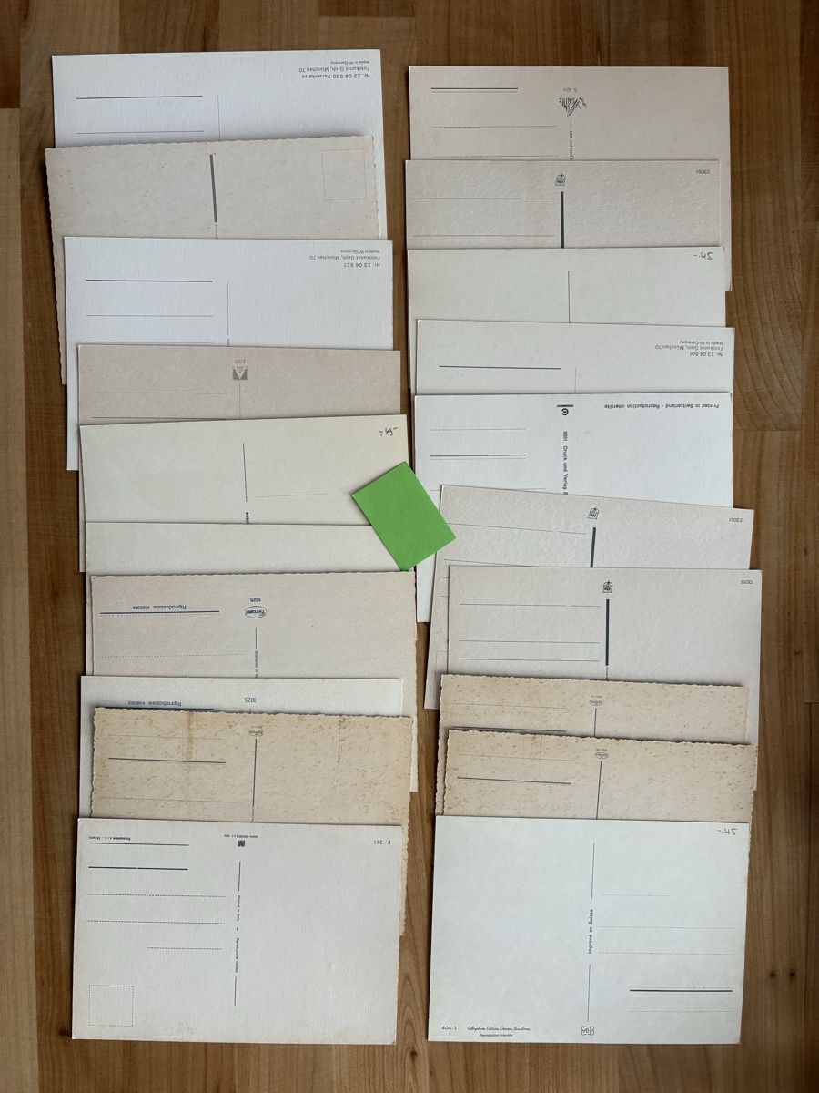 Cartoline postali: 20 AK mit Katzen Motiv – Usato da Rümlang venduto da Kartenpost1 1