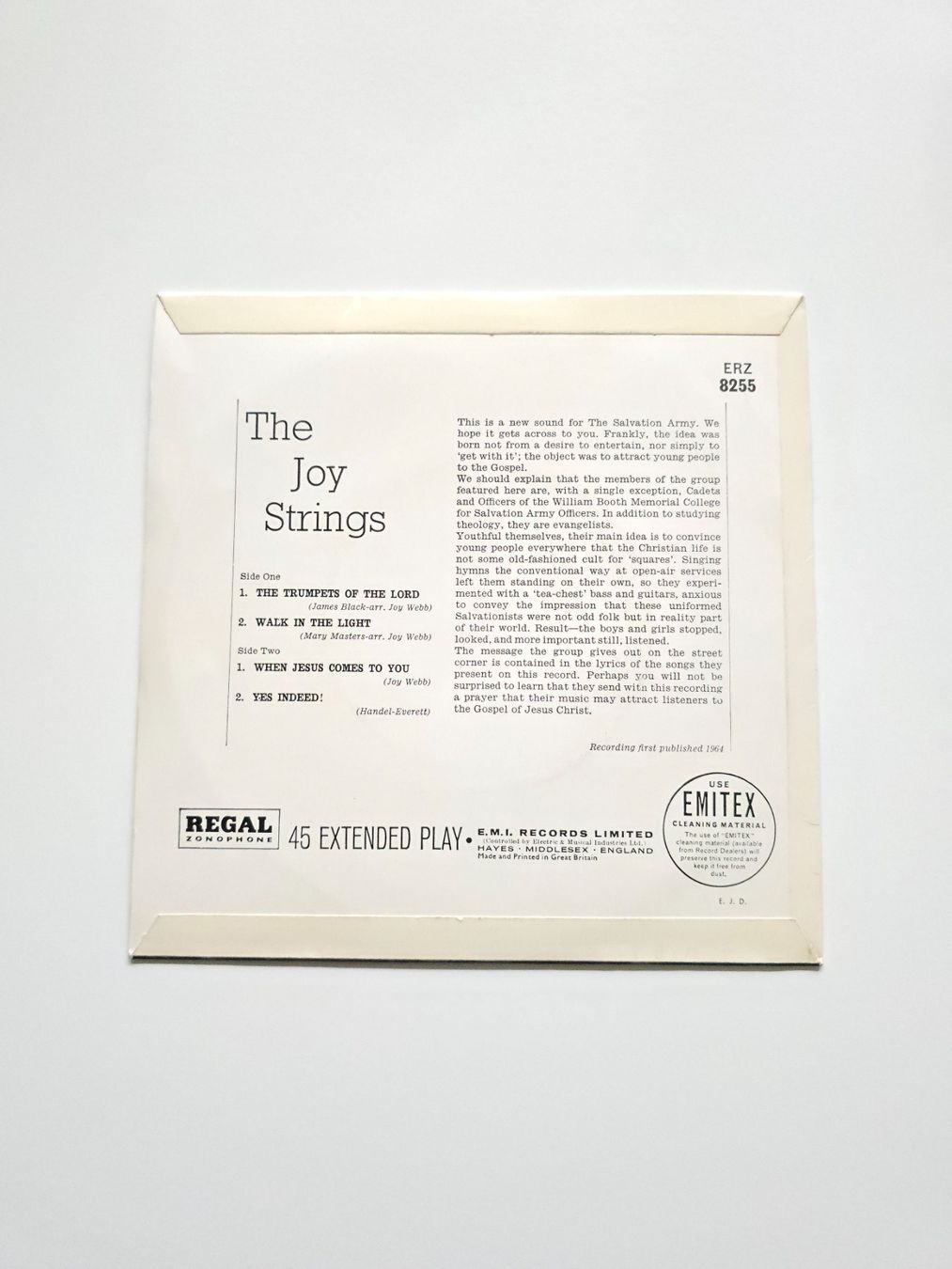 Dischi in vinile: Vinyl EP The Joy Strings 1964 – Usato da Dättlikon venduto da Wundertuete_ 1