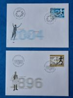 2 Ersttagsbriefe  Int. Olympisches Komitee 6. Mai 2004