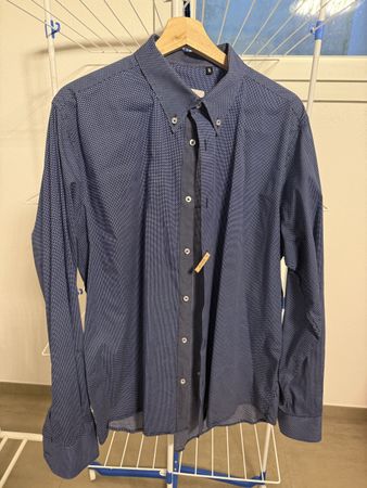 Camicia uomo Malcom Chic, taglia 45, come nuova!