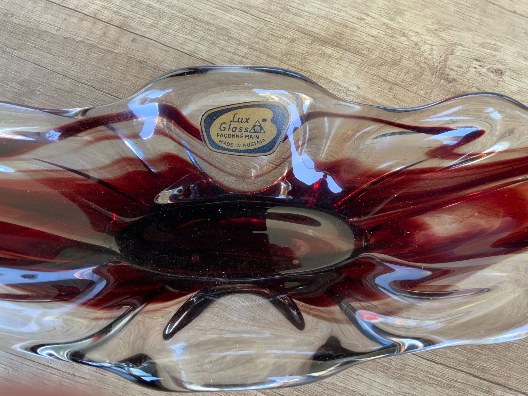 Gläser: Schale von Lux Glas – Neu (gemäss Beschreibung) aus Schübelbach von Hecht11. 2