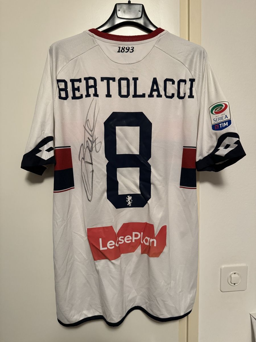 Canottiere & Pantaloni: Match Worn Genoa afc Bertolacci – Usato da Lugano venduto da Trapp2828 1