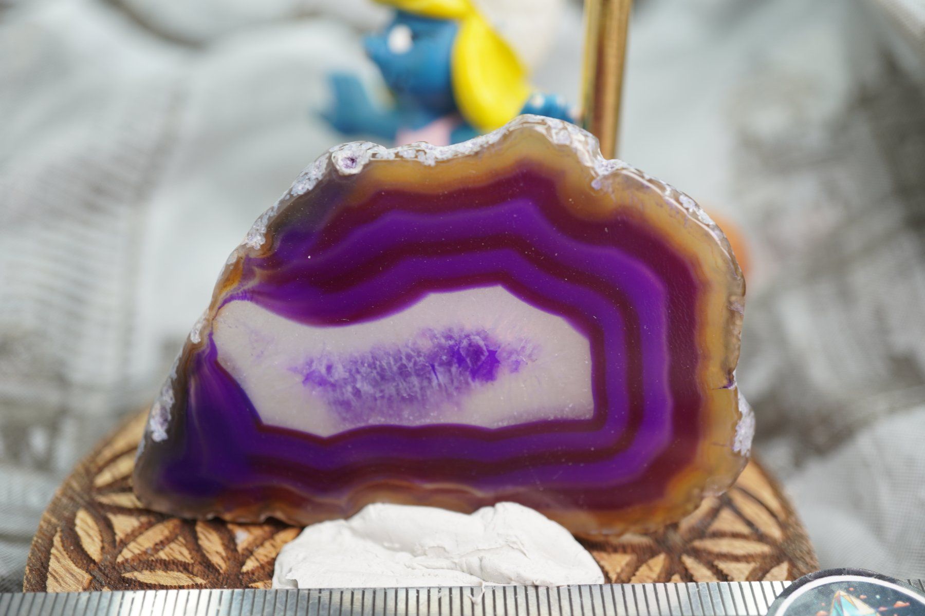 Mineralien & Heilsteine: Achat  Scheibe   Wunderschön       ab  1.-     Räumung – Neu und originalverpackt aus Eschenbach SG von topstone 5