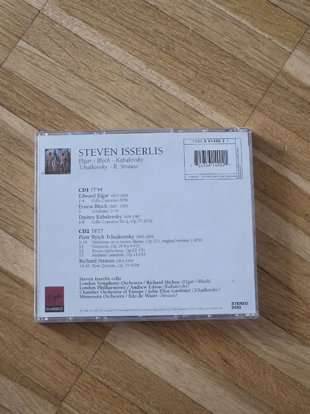 CD: Doppel-CD: Steven Isserlis Cello Konzerte – Usato da Aesch BL venduto da immon 1
