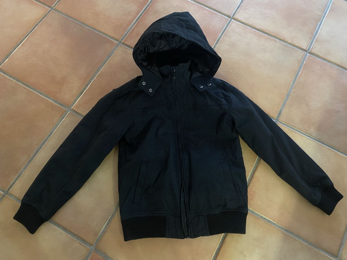 Giacche & Cappotti: Winterjacke, schwarz-anthrazit, Gr. 146 – Usato da Dornach venduto da Dlimi