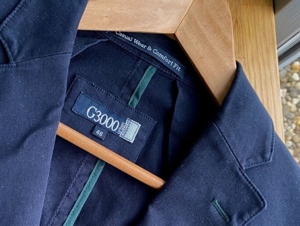 Giacche: Blazer Herren, dunkelblau, 46 – Usato da Zeiningen venduto da Carettacaretta69 1