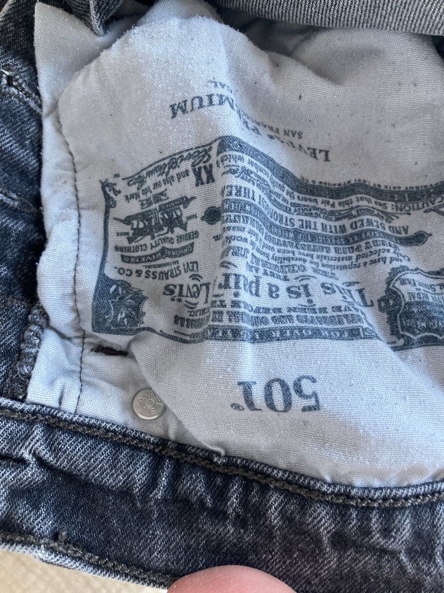 Levi's Jeans: Grey Levi’s 501 – Gebraucht aus Bottmingen von Poppyfields 5