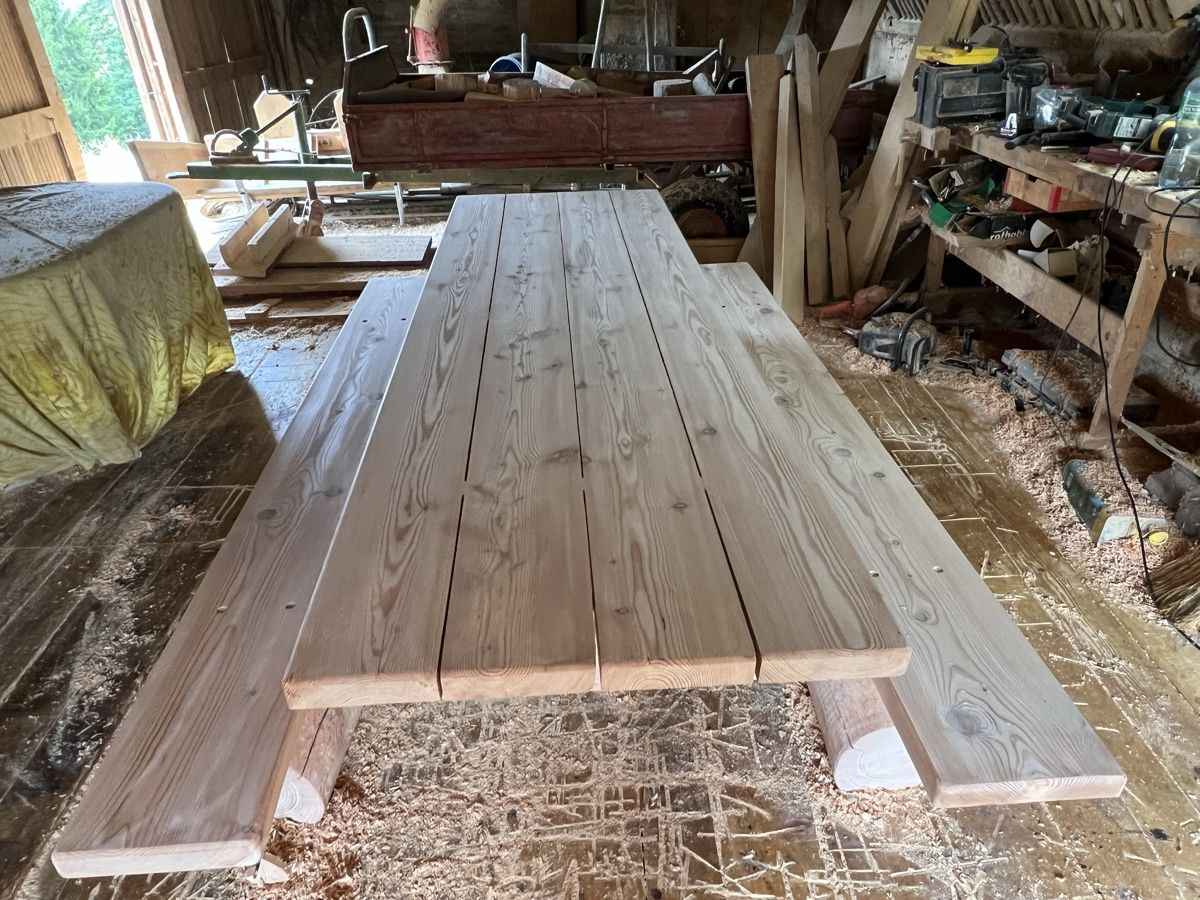 Tischset: Tisch Bank Kombination, Gartentisch – Neu (gemäss Beschreibung) aus Wasen im Emmental von fix87 2