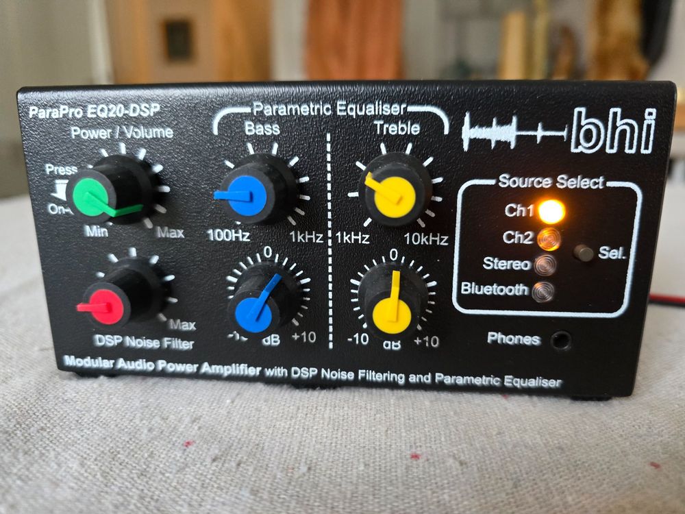 ParaPro EQ20-DSP - DSP Noise Filter mit 20W Audio Verstärker (Gebraucht ...