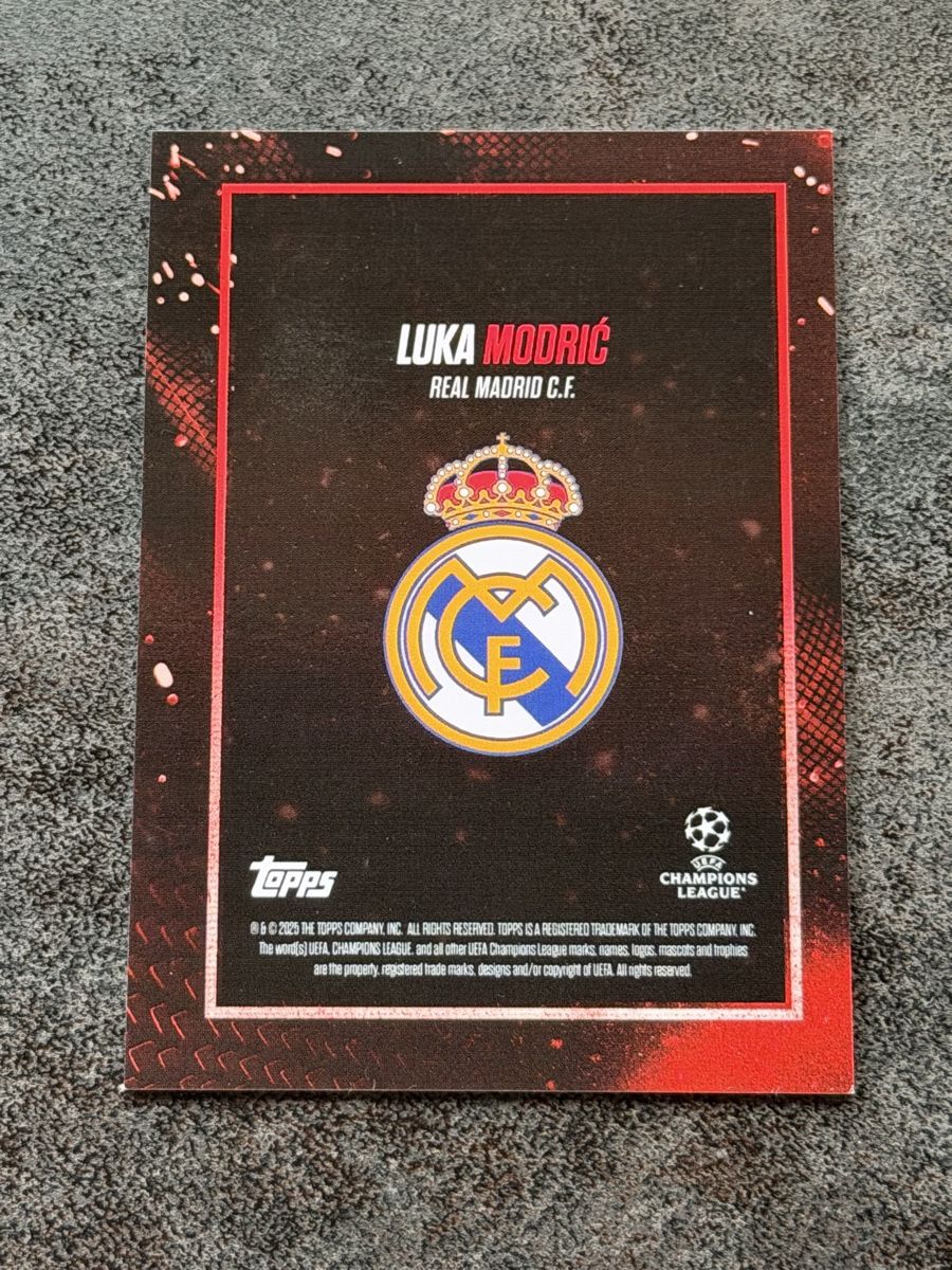 Topps Carte collezionabili: Luka Modric 04/10 - Topps Showtime – Usato da Kaiseraugst venduto da 420n 1