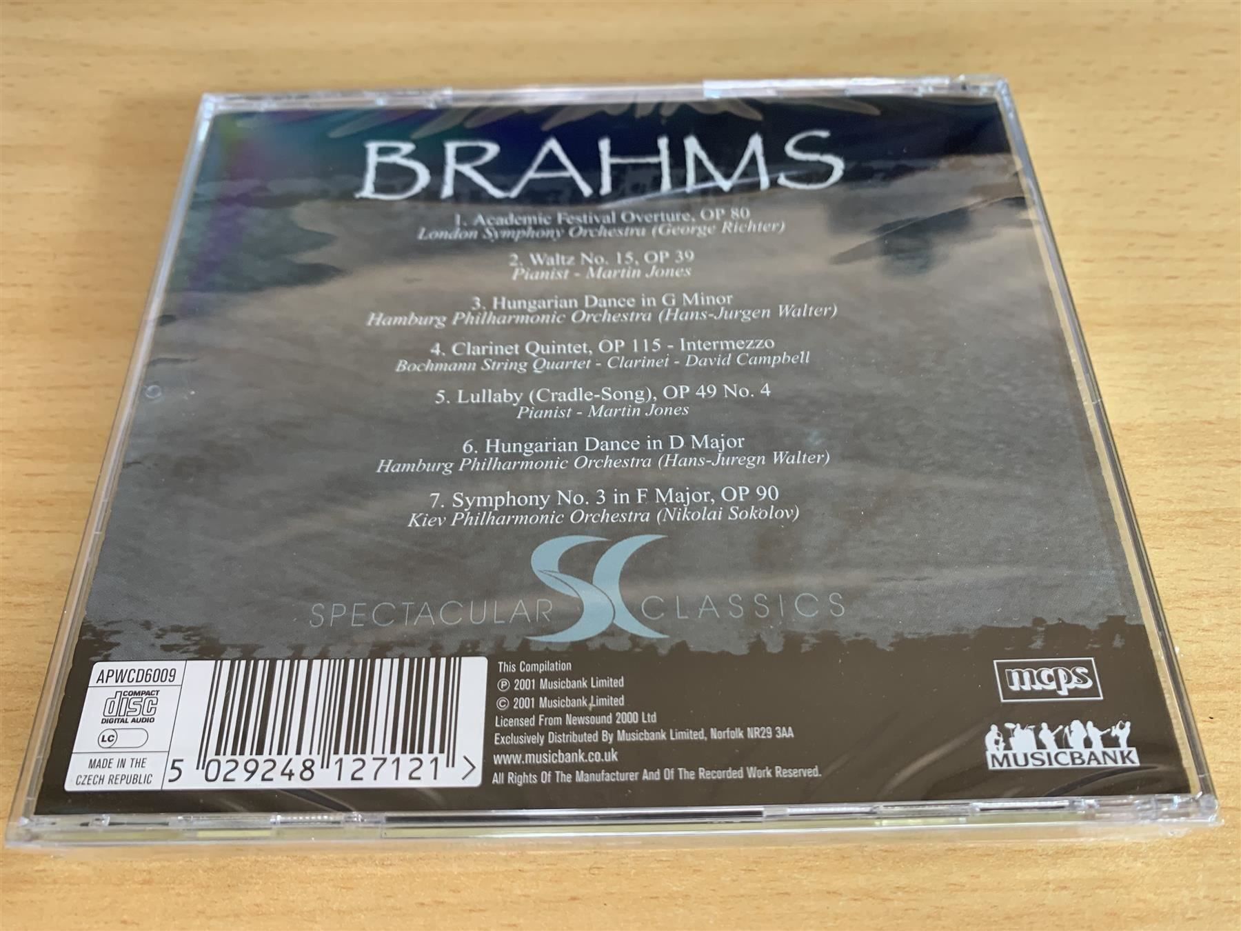 CDs: Brahms - Brahms - 2 CD – Gebraucht aus Rikon im Tösstal von Alpenmutz 3