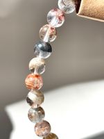100% Näturliche Gartenkristall Armband, Edelsteinarmband