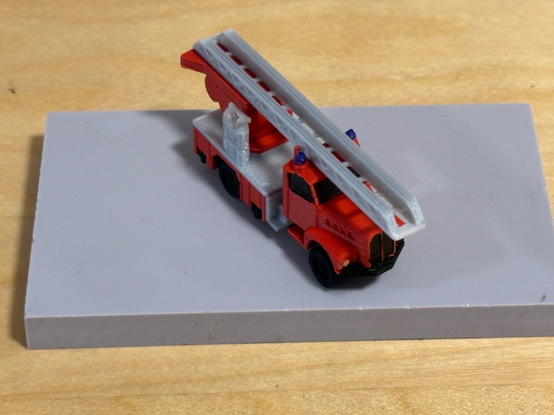 Modellini di ferrovie: Klassische Oldtimer Drehleiter 1:160 3D-Druck – Nuovo (secondo la descrizione) da Bülach venduto da h0slotch 5