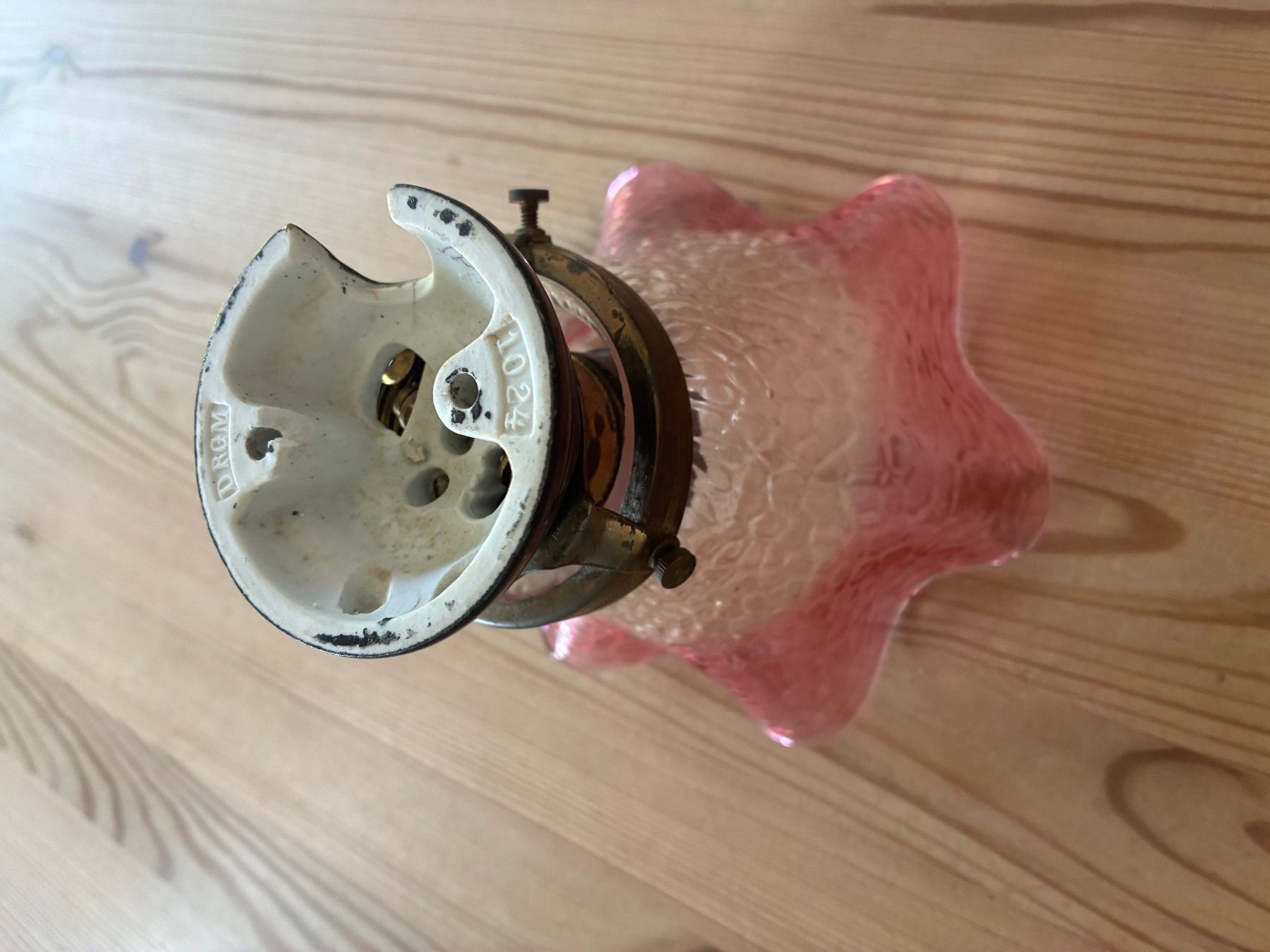 Kronleuchter & Deckenlampen: Antike Deckenlampe – Gebraucht aus Uznach von Kas-Fri 3
