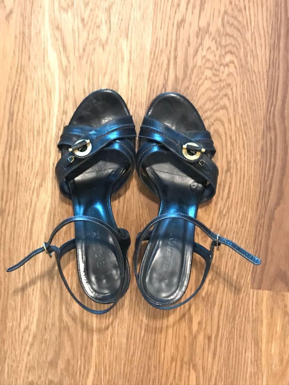 Bally Damenschuhe: BALLY Sandals black leather 38 – Gebraucht aus Erlenbach ZH von topchick 7