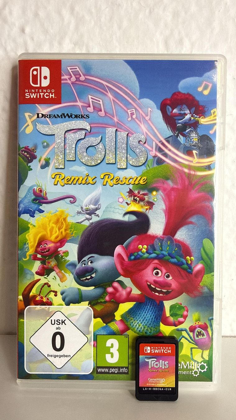 Spiele: Nintendo Switch Trolls Remix Rescue – Gebraucht aus Ehrendingen von lax21