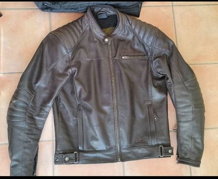 Motorradjacke Lederjacke Bering Bruce Gr.XL mit Innenfutter
