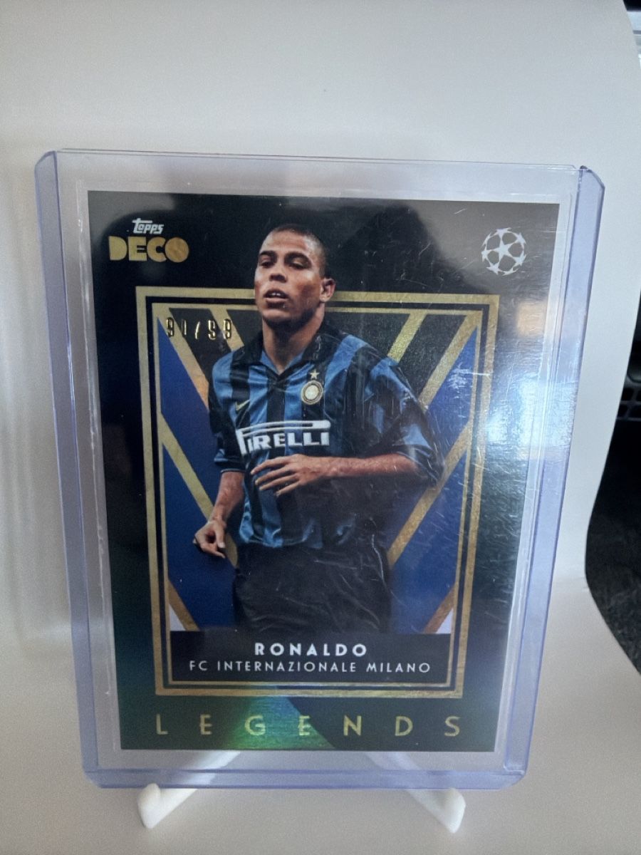 Topps Cartes à collectionner: Ronaldo Topps Deco Inter Mailand /99 – Neuf (Voir description) à Zofingen par Chimilane