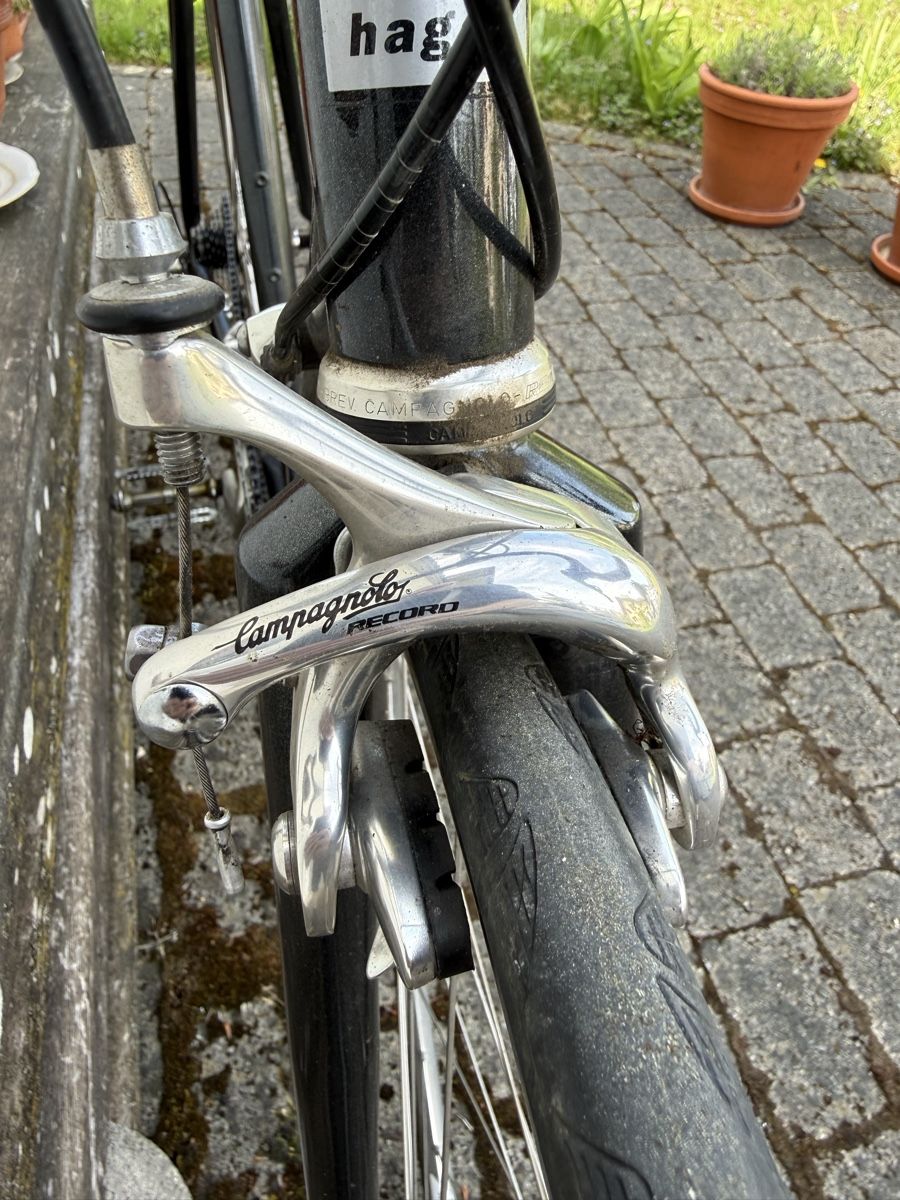 Campagnolo Velos: Rennrad Hagan Titanal Campagnolo Record – Gebraucht aus Gränichen von zuhaben... 4