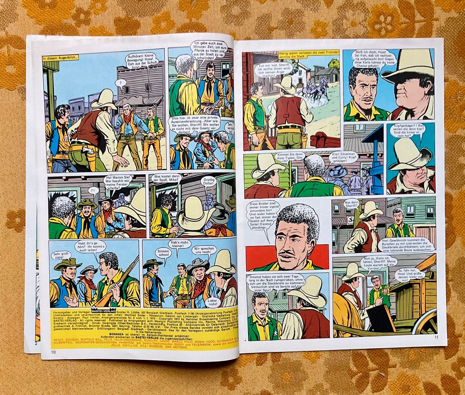 Fumetti: Bonanza Heft Nr 62 von 1975 ? – Difettoso da Endingen venduto da nathan05 3