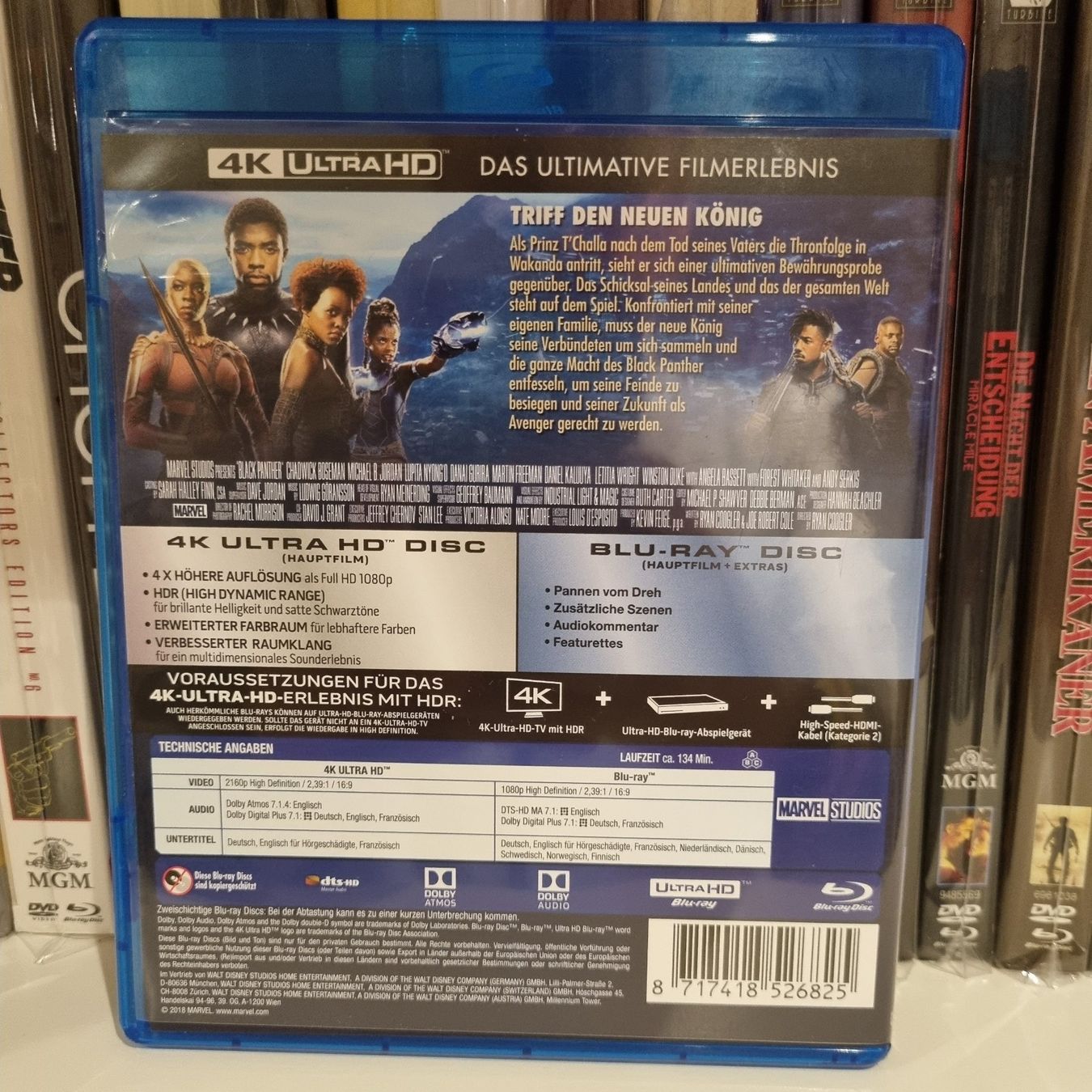 Tutti i DVDs: Black Panther Blueray – Usato da Bremgarten AG venduto da Mediensammler24 1