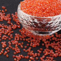 Rocailles Transparent Orange 20g / 2mm