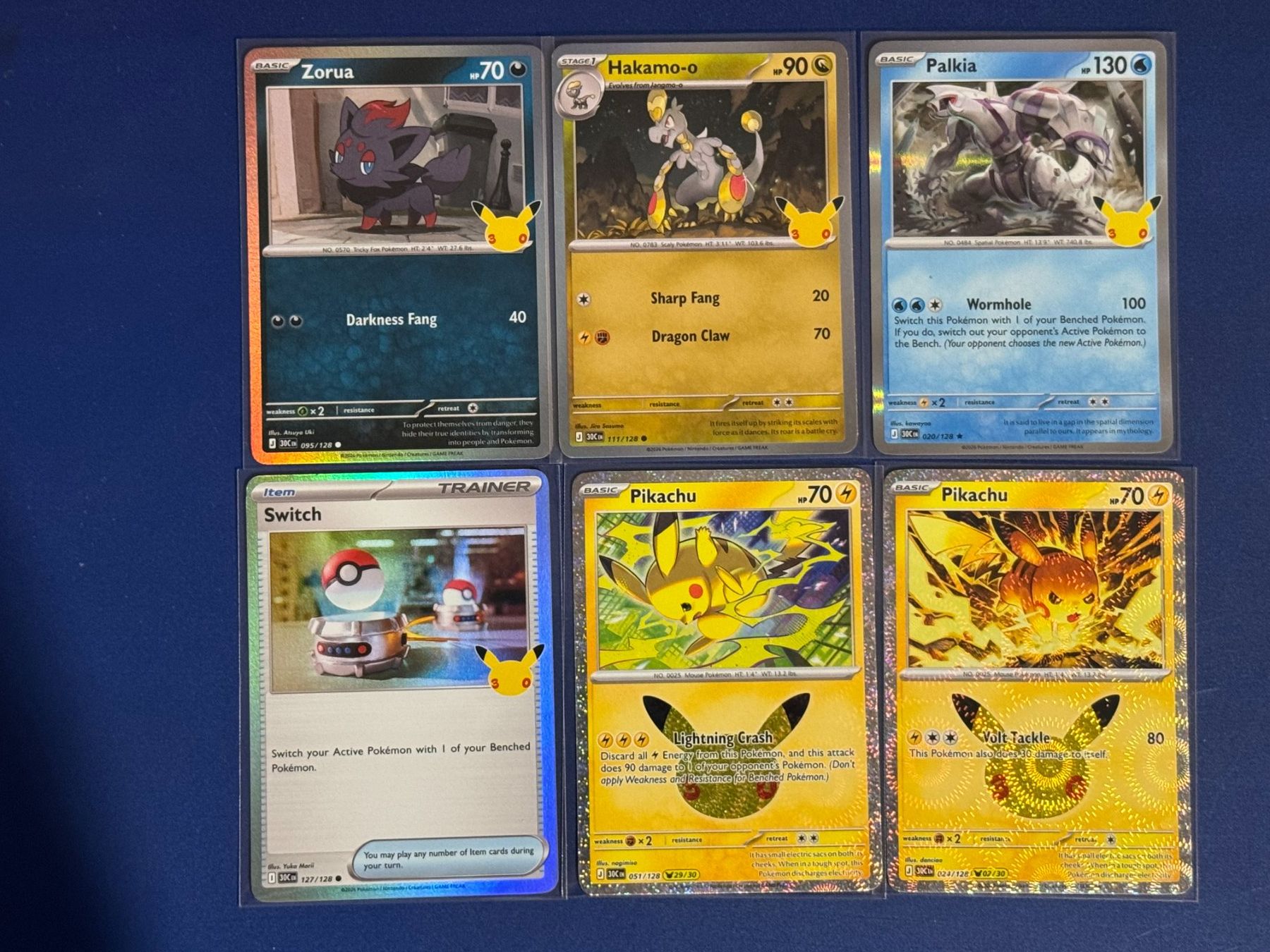 Pokémon Sammelbilder & Trading cards: pokemon 30th anniversary EN – Gebraucht aus Sursee von sandrokn